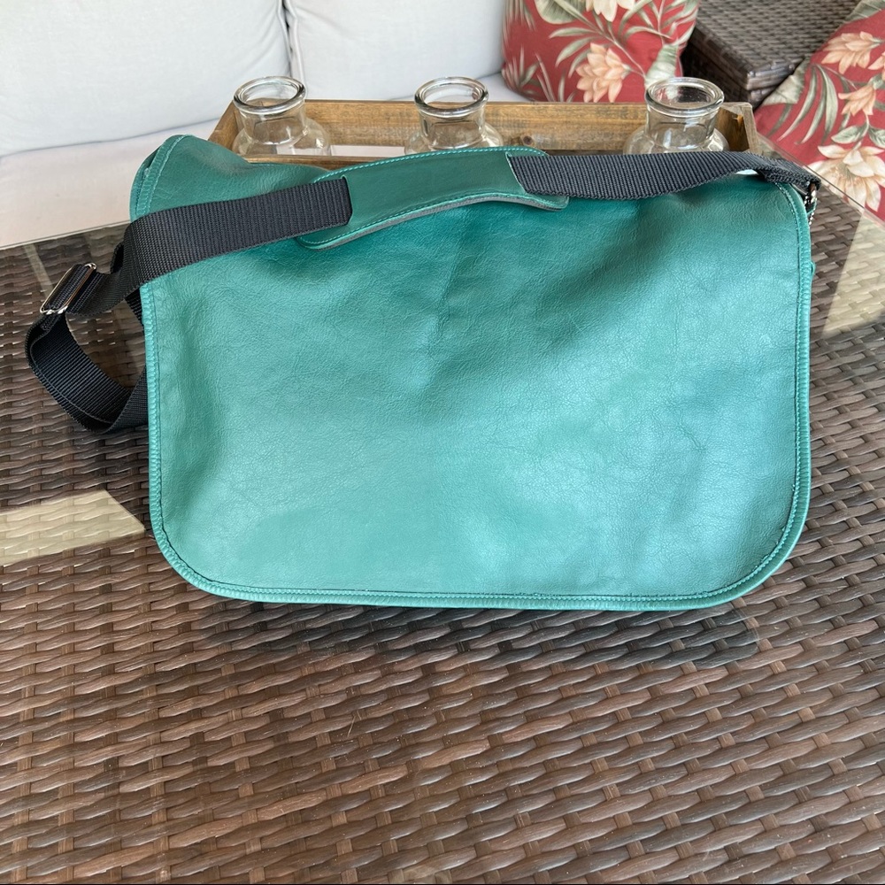 Olympics Vintage Coach Green 1996 Messenger Bag Memorabilia in EUC! #688